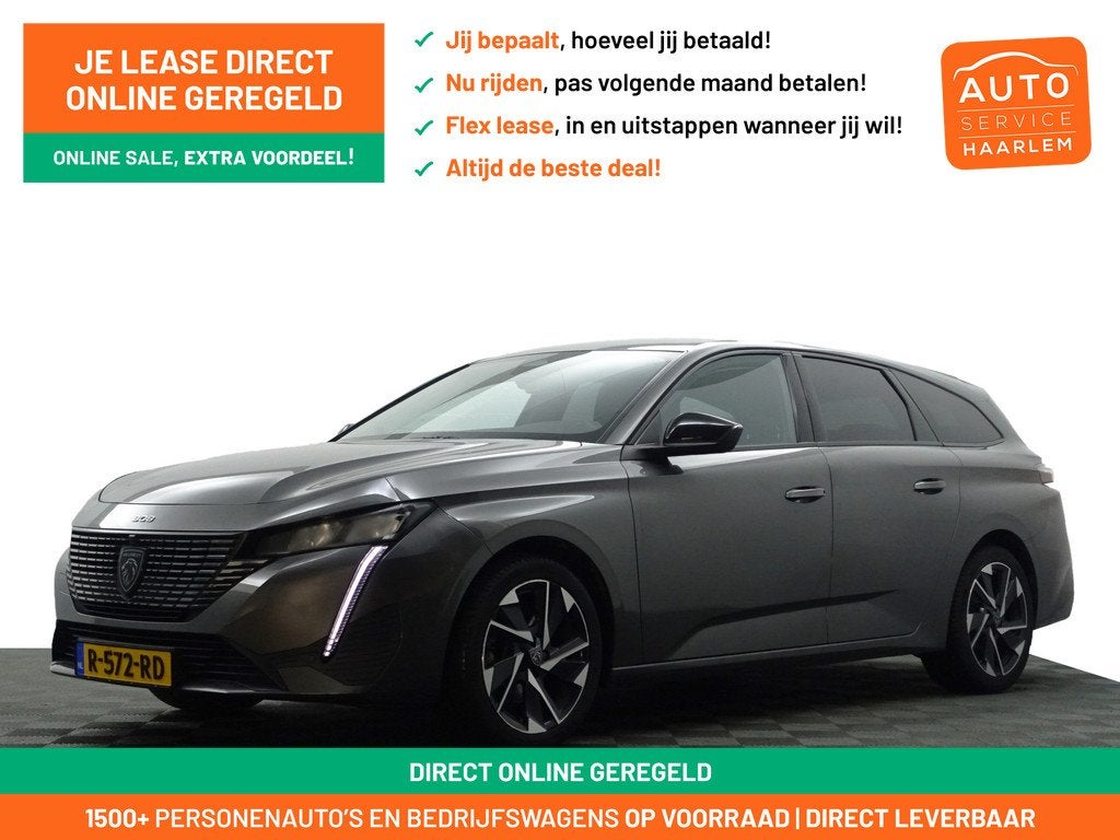 Peugeot 308 SW 1.2 PureTech Allure Pack Business Aut- 360 Ca, Auto's, Peugeot, Gebruikt, 1199 cc, Met garantie (alle), Automatische klimaatregeling