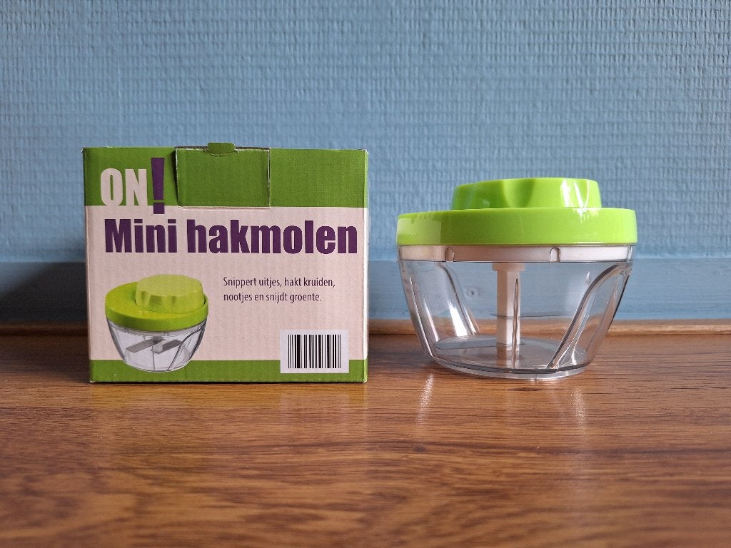 Mini Hakmolen, Huis en Inrichting, Groen, Kunststof, Nieuw, Ophalen of Verzenden