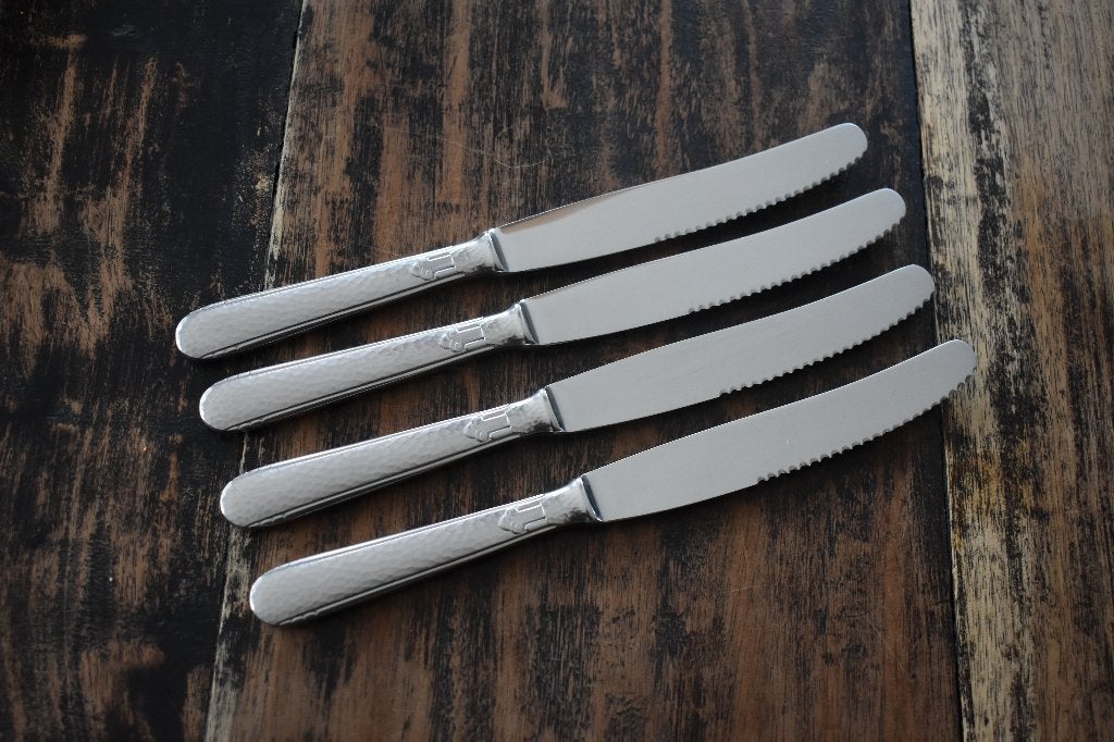 Gero Zilmeta 294 messen met kartels 4x dinermes - groot mes, Ophalen