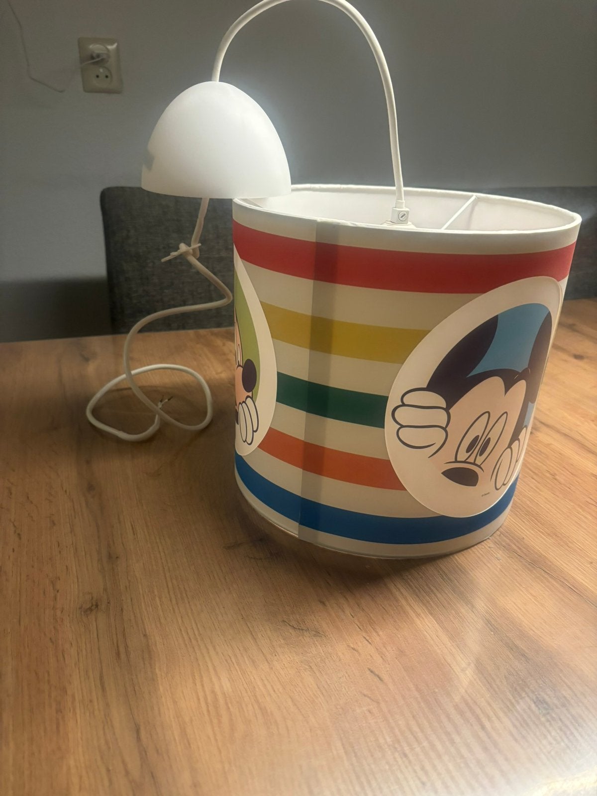 Lamp mickey mouse, Ophalen of Verzenden, Gebruikt