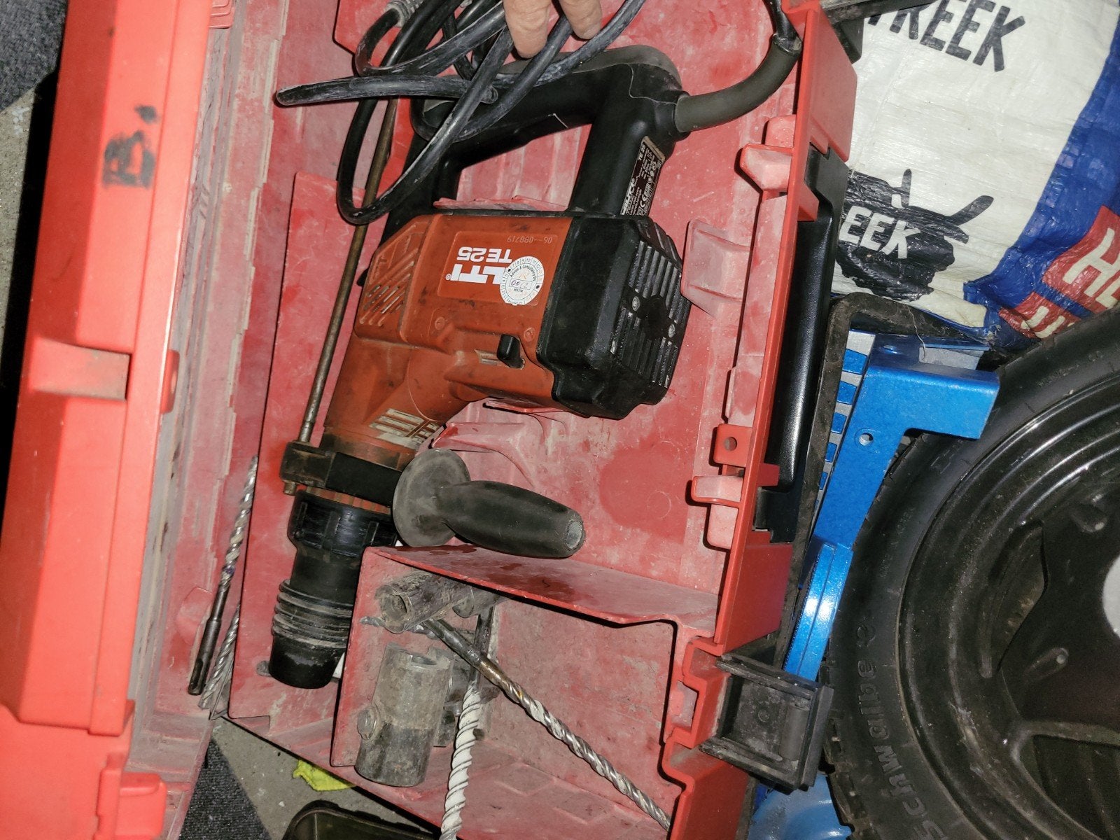 partij gereedschap hilti yamaha husqvarna boge mac, Ophalen, Boormachine