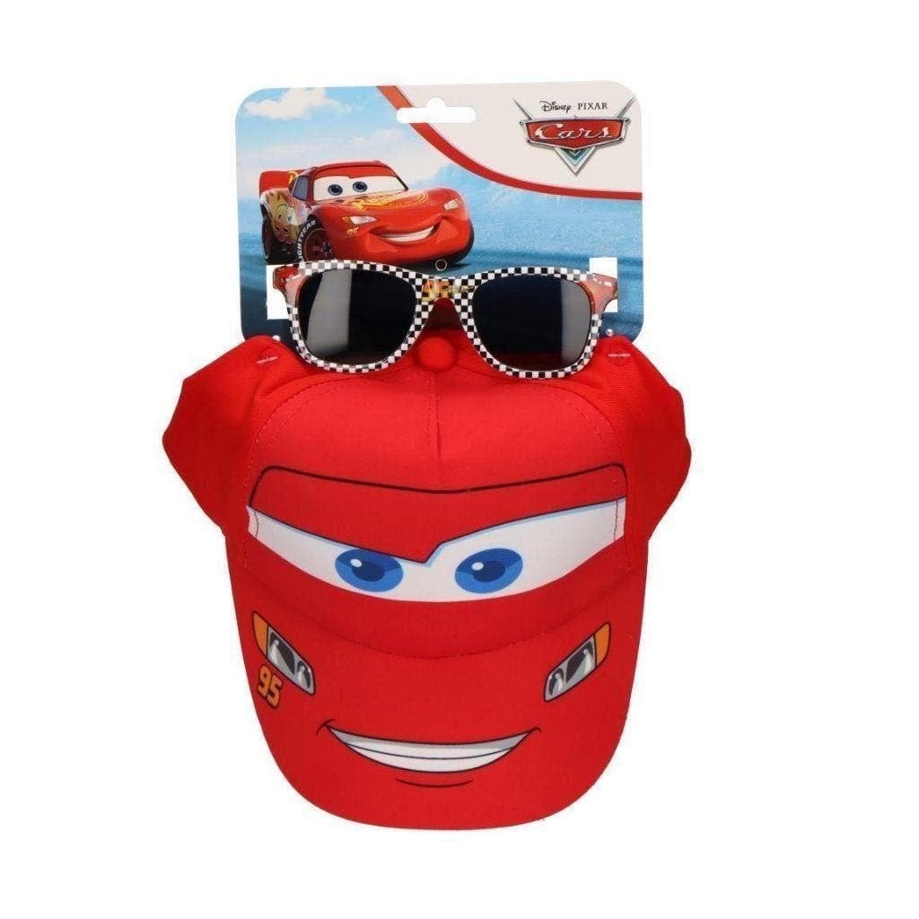 Disney Cars Baseball Cap / Pet met Zonnebril, Disney Cars, 110 t/m 116, Nieuw, Ophalen of Verzenden