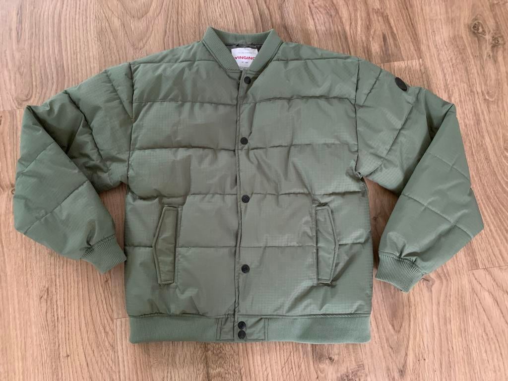 Stoere Vingino zomer jas - Groen, Ophalen of Verzenden, Zo goed als nieuw, Jongen
