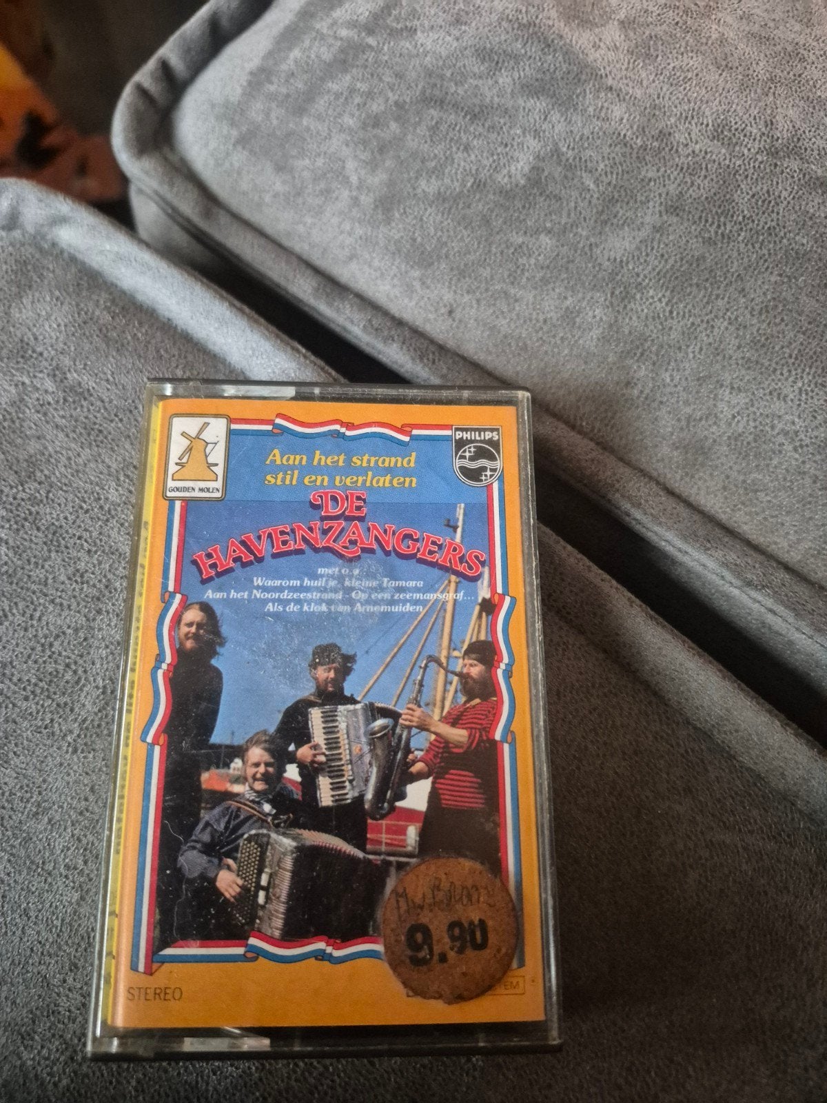 De Havenzangers - Aan het strand stil en verlaten cassette, Cd's en Dvd's, Gebruikt, 1 bandje, Ophalen of Verzenden, Origineel