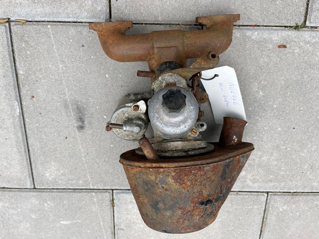 Su carburateur met spruitstuk. Mini 848, Ophalen of Verzenden, Mini