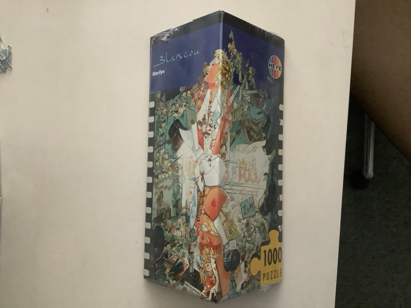 Nieuw in doos: Heye Marilyn Monroe 1000 stukjes legpuzzel, Hobby en Vrije tijd, Ophalen of Verzenden, 500 t/m 1500 stukjes, Nieuw