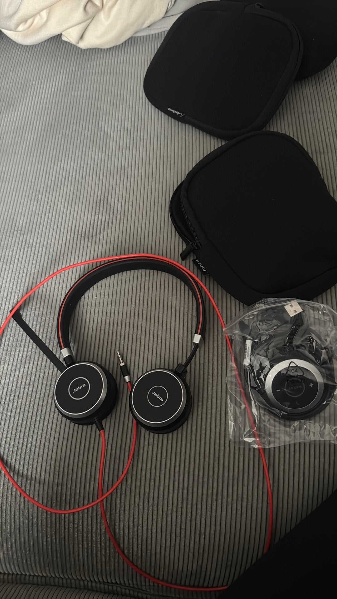 Jabra headseat, Audio, Tv en Foto, Koptelefoons, Ophalen, Zo goed als nieuw, Overige merken