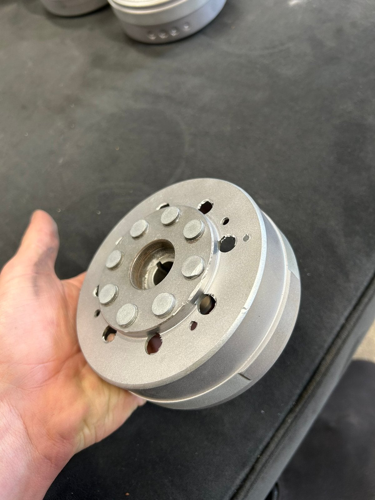 2. Afgedraaid LC vliegwiel piaggio 125-180, Motoren, Tuning en Styling, Ophalen of Verzenden