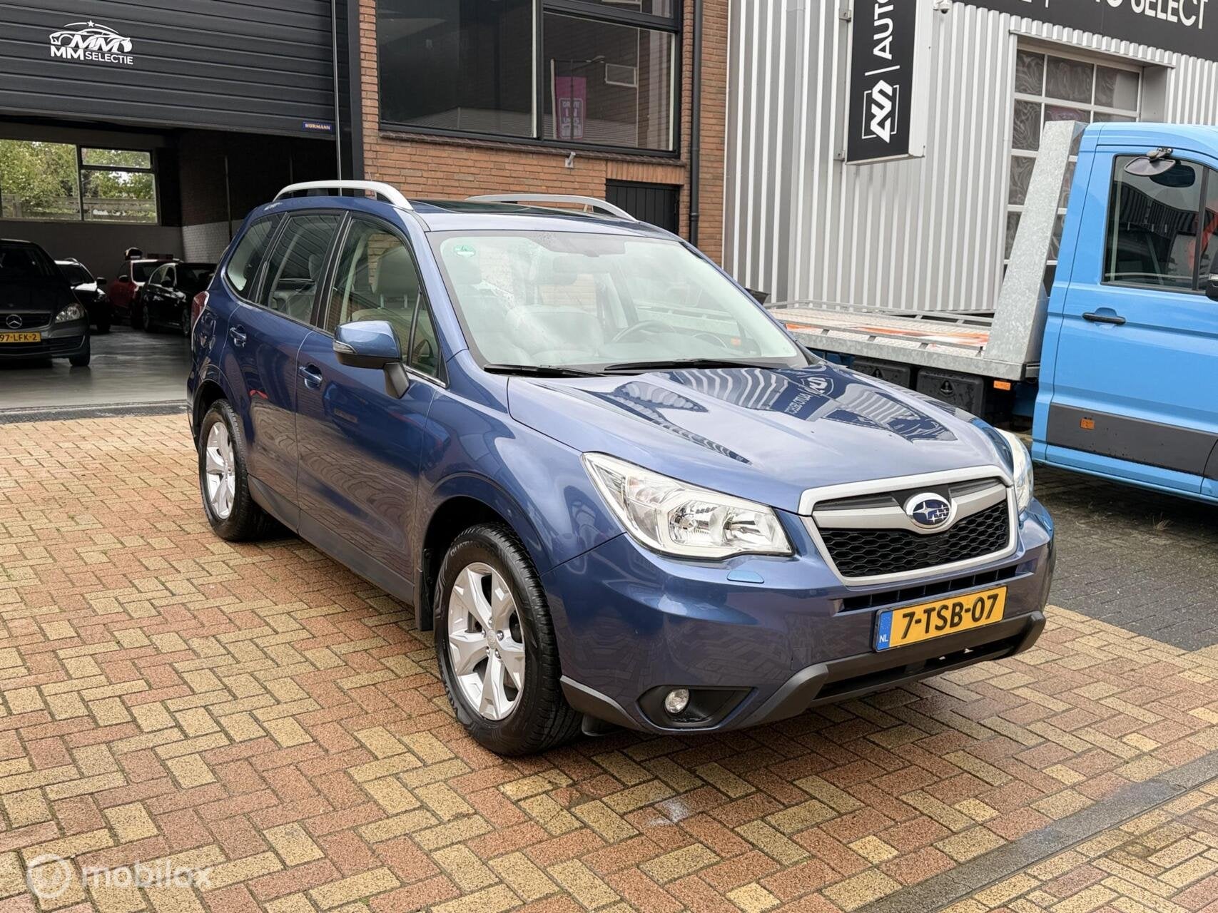 Subaru Forester 2.0 D Executive 4WD | Trekhaak | Schuifdak, Gebruikt, 4 cilinders, 2000 kg, Blauw