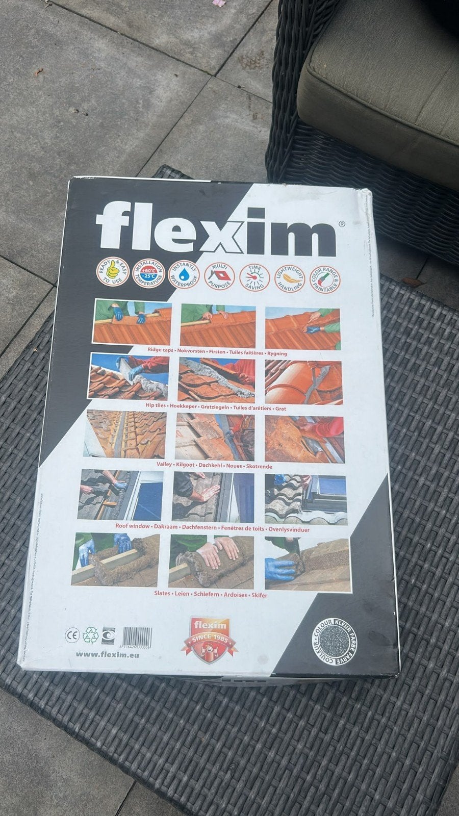 nieuw 20 dozen Flexim kleur zwart. per stuk te koop., Ophalen, Overige materialen, Zwart, Overige typen