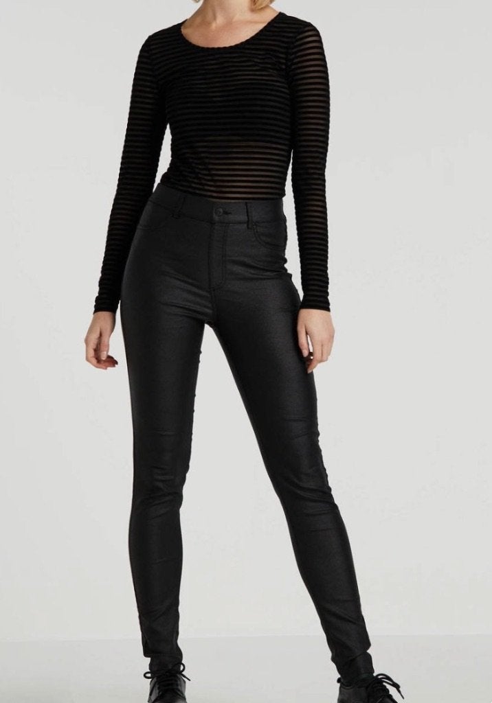 Freequent skinny fit elastische tregging zwart maat XS nieuw, Kleding | Dames, Broeken en Pantalons, Nieuw, Maat 34 (XS) of kleiner