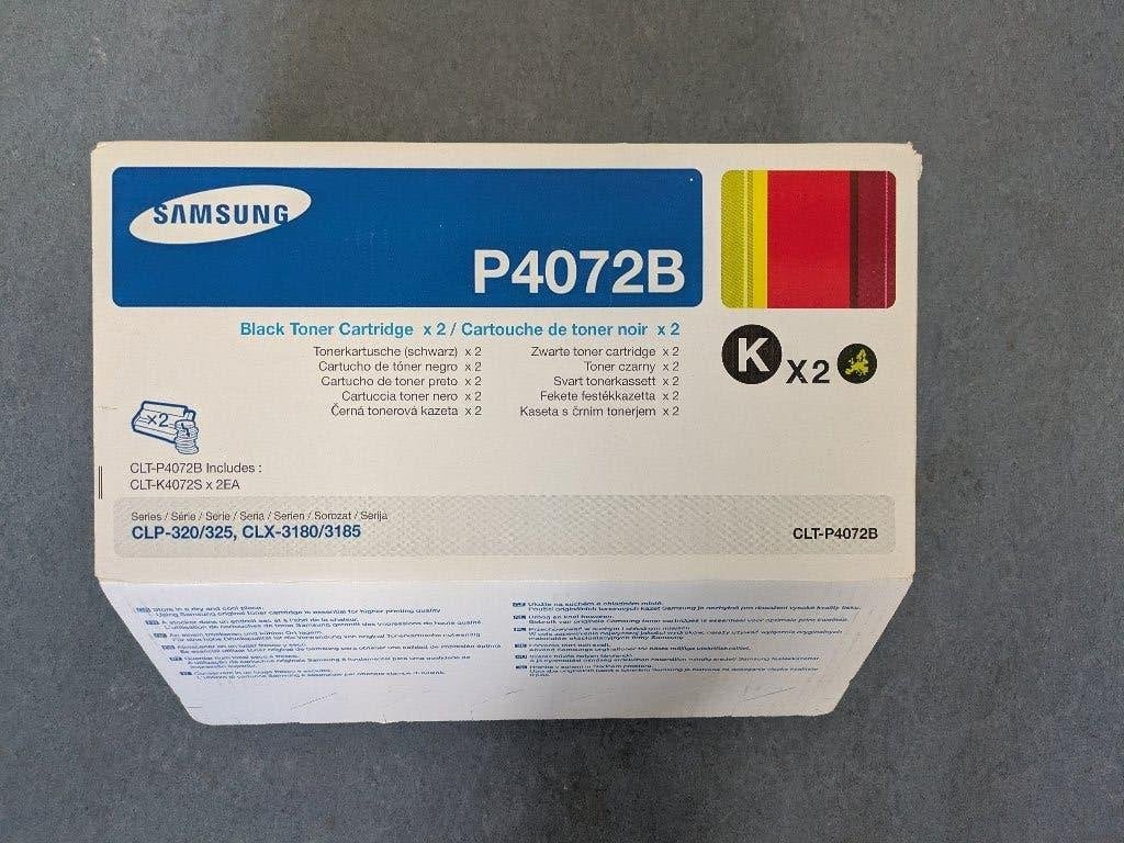 Zwarte toner (P4072) voor Samsung printer, Ophalen, Nieuw, Toner, Samsung