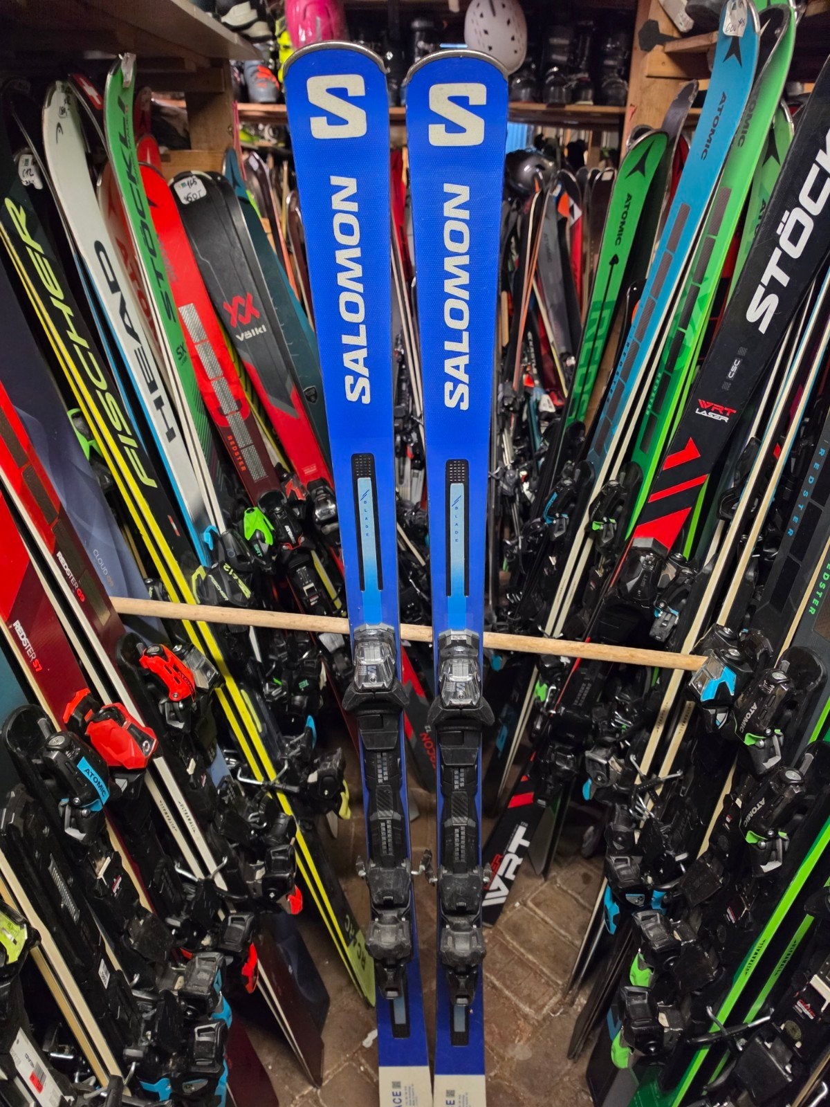 170cm SALOMON S RACE GS 10 GEVORDERD SKIS, 160 tot 180 cm, Zo goed als nieuw, Carve, Skiën