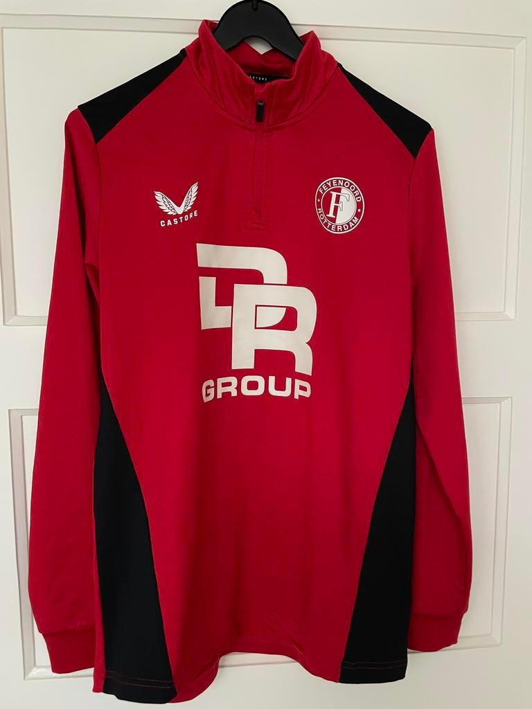 Feyenoord Castore training shirt S, Ophalen of Verzenden, Zo goed als nieuw, Voetbal, Rood