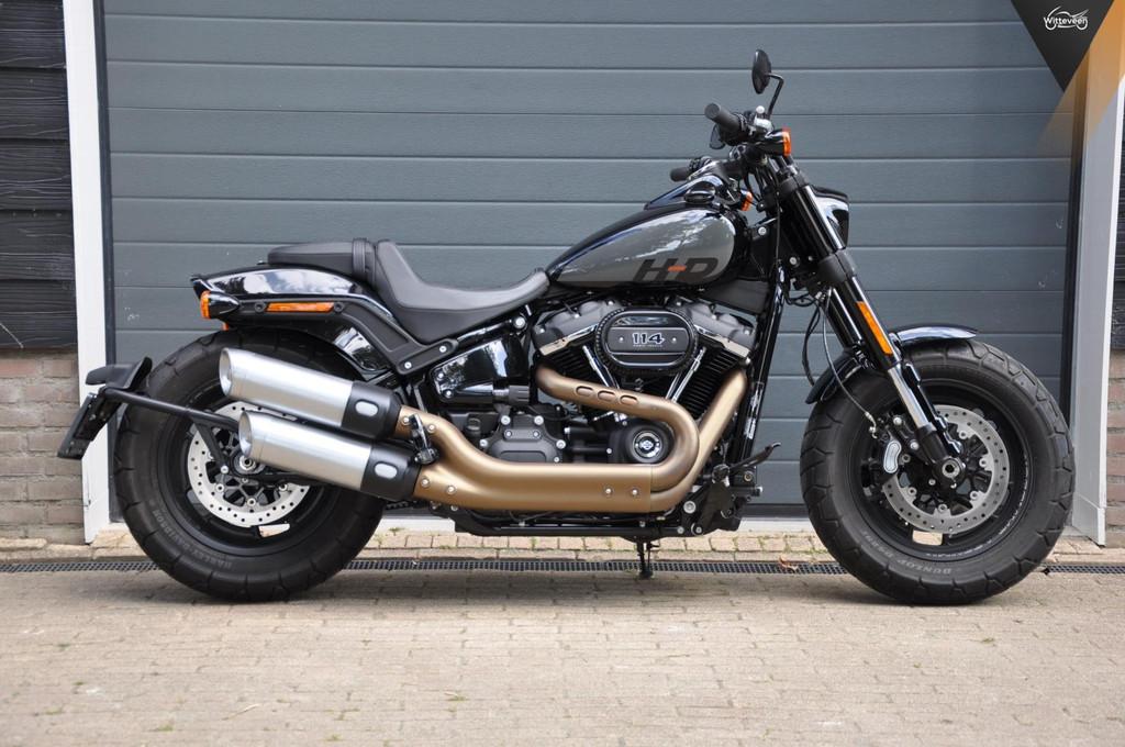 Harley Davidson FXFBS Fat Bob 114 5HD 13400 km BTW motor, Motoren, Traction Control, Bedrijf, Meer dan 35 kW, Overig