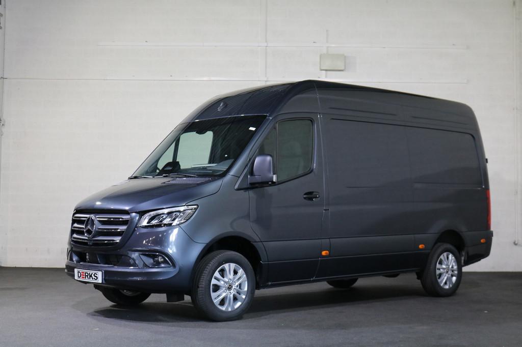 Mercedes-Benz Sprinter 319 CDI L2 H2 Airco Navigatie 3.5T Tr, Automaat, Multifunctioneel stuurwiel, Gebruikt, Mercedes-Benz