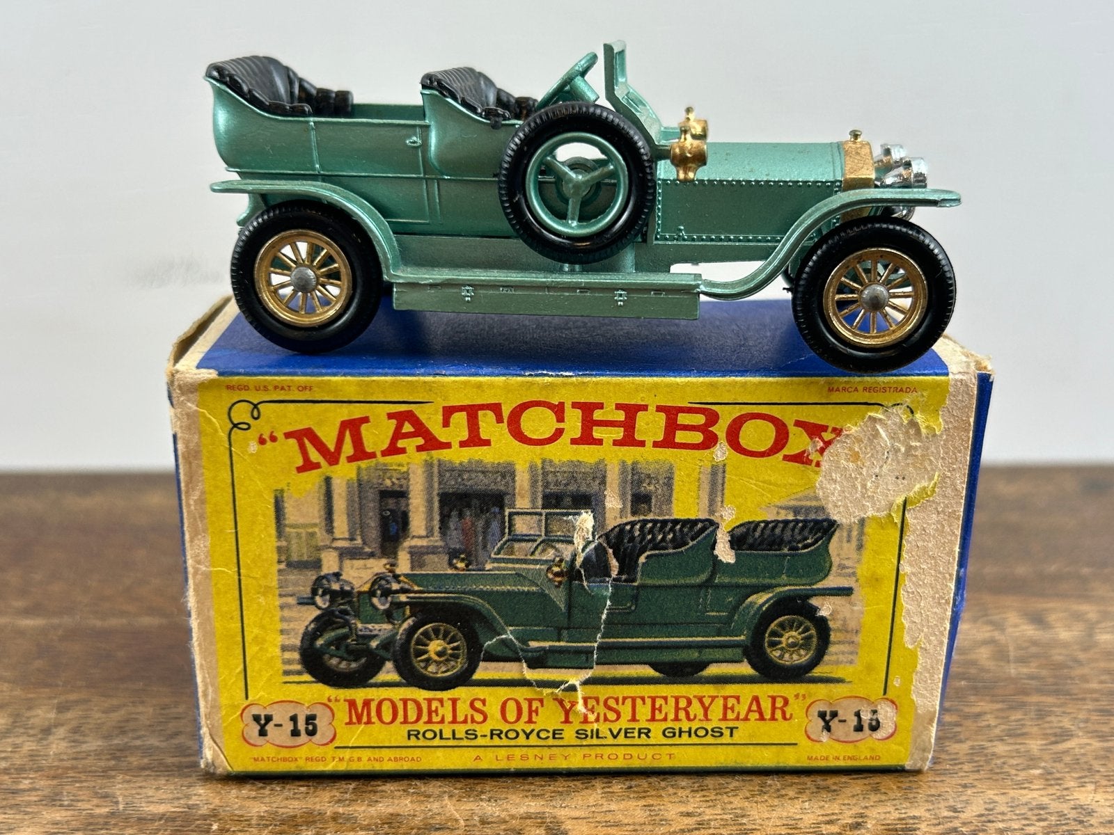Matchbox Models of Yesteryear Y-15 Rolls Royce Silver Ghost, Ophalen of Verzenden, Zo goed als nieuw, Auto, Matchbox