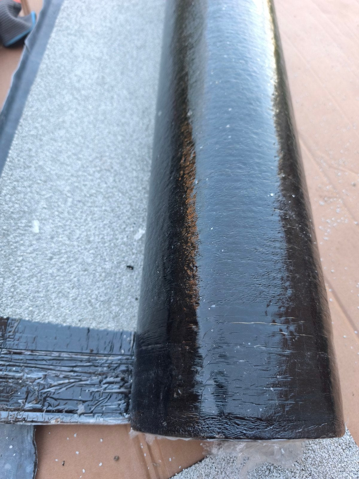 Dakleer rol 5 meter (wit) - Soprema M 180 AR FE, Ophalen
