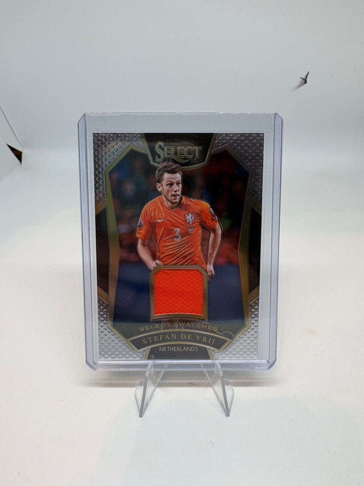 Panini Select 2016-17 Stefan de Vrij Nederland Patch /199, Ophalen of Verzenden, Zo goed als nieuw, Plaatje