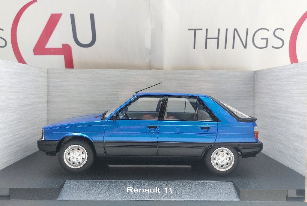 MCG 1:18 Renault 11 TXE blauw metallic nieuw in verpakking, Hobby en Vrije tijd, Modelauto's | 1:18, Ophalen of Verzenden, Nieuw