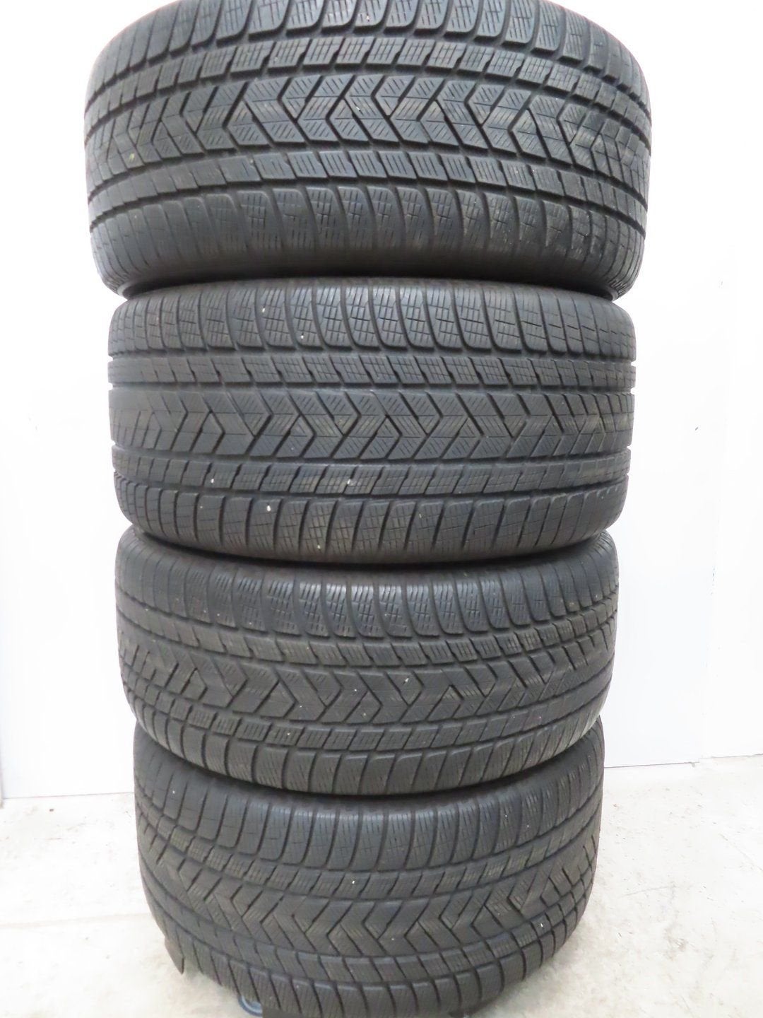Porsche Cayenne coupe 21 inch velgen met winterbanden, Gebruikt, -, -, Banden en Velgen