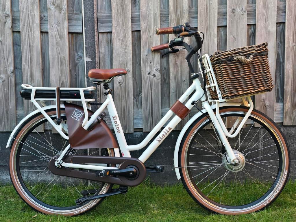 Stella Dolce 53cm Transportfiets E-Bike Elektrischefiets, Fietsen en Brommers, Zo goed als nieuw, 51 tot 55 cm, 50 km per accu of meer