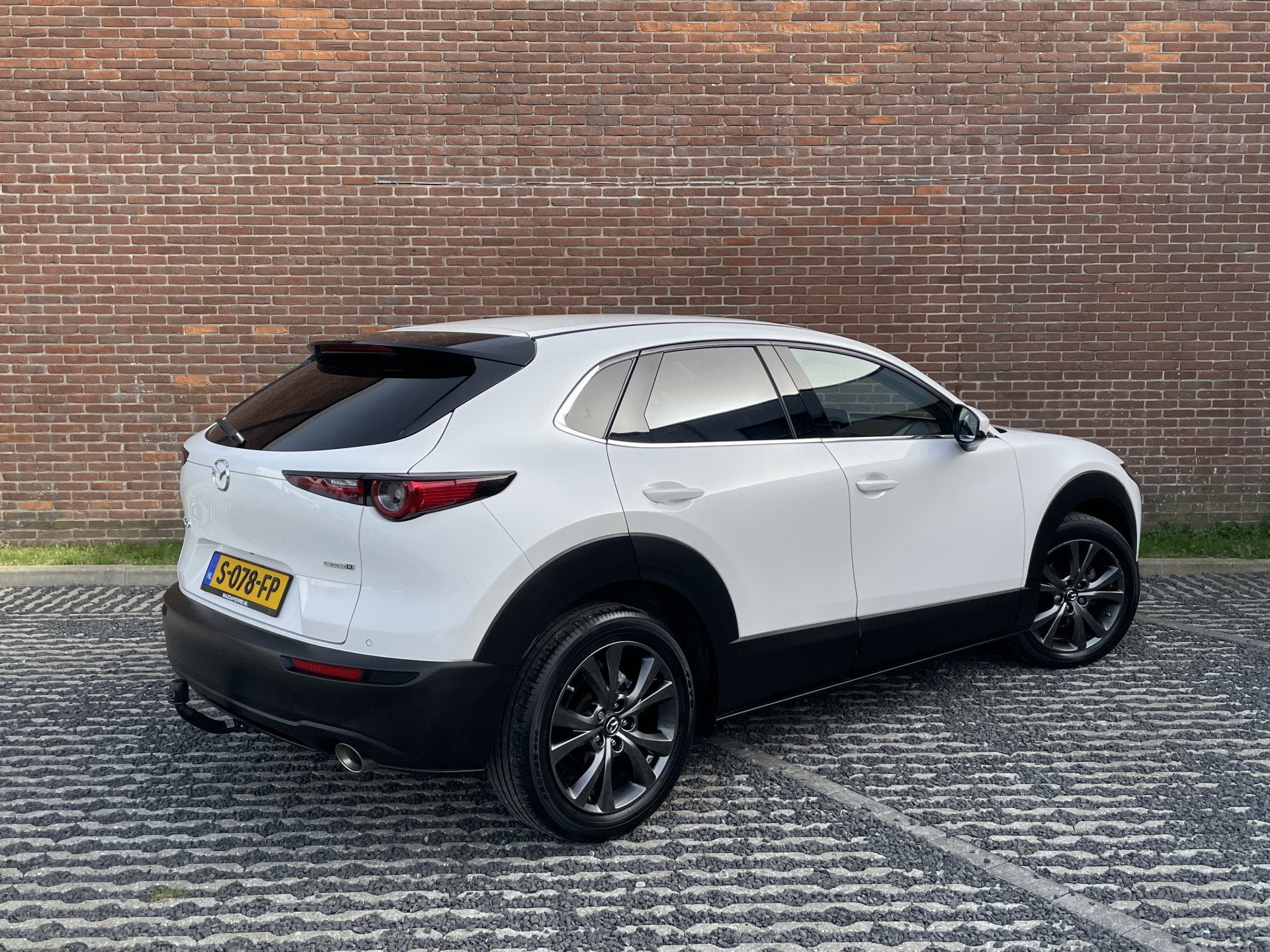 Mazda CX-30 2.0 e-SkyActiv-X 186 M Hybrid Luxury | AUTOMAAT, Auto's, Mazda, 1998 cc, Gebruikt, Wit, SUV of Terreinwagen