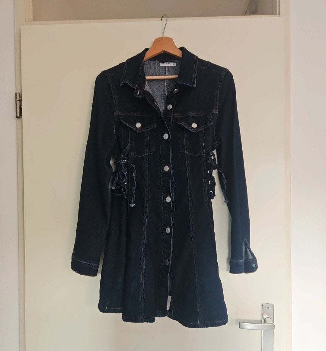 Spijkerjurk maat S NIEUW!!, Kleding | Dames, Jurken, Blauw, Nieuw, Ophalen of Verzenden, Maat 36 (S)