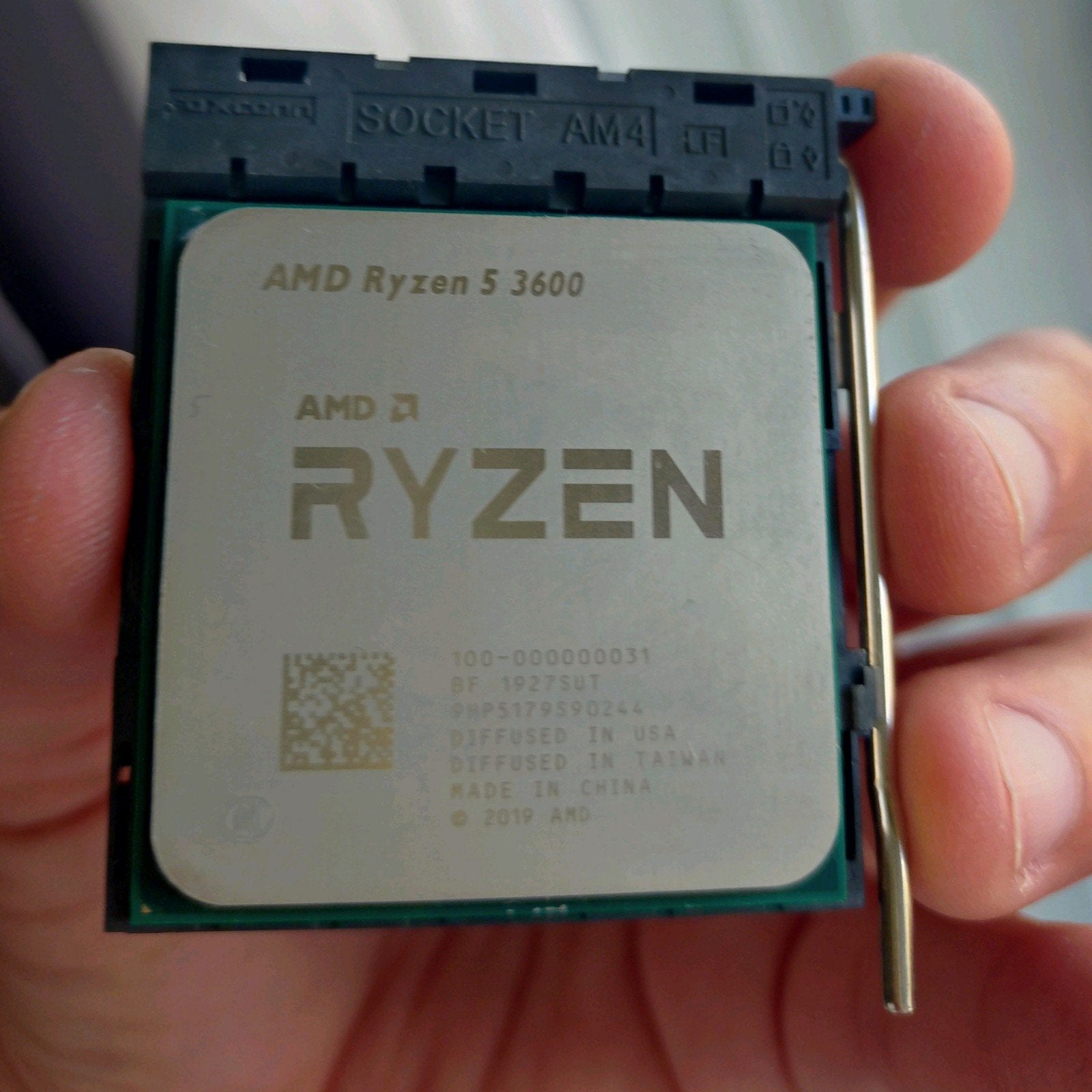 AMD Ryzen 5 3600, Computers en Software, Processors, 6-core, Gebruikt, Ophalen of Verzenden, AM4
