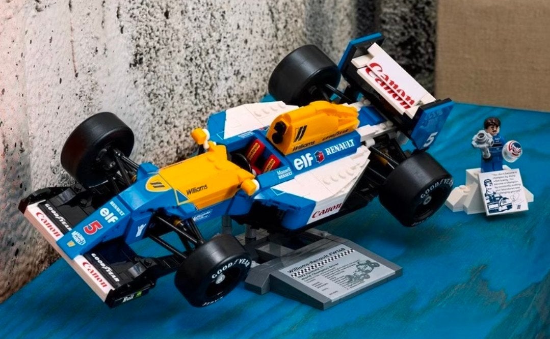 LEGO Icons Williams Racing FW14B - Zo goed als nieuw, Ophalen of Verzenden, Zo goed als nieuw