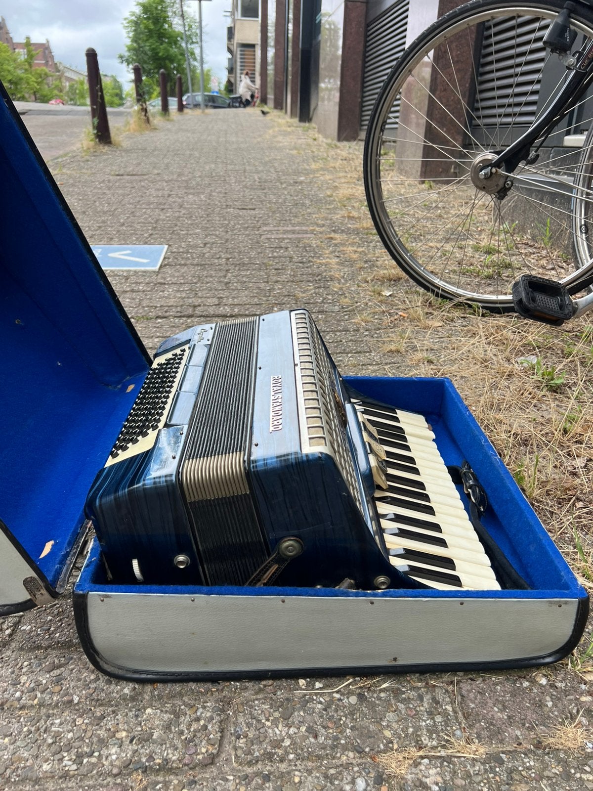 Accordeon royalstandard, Overige merken, Gebruikt, Met koffer, Toetsaccordeon