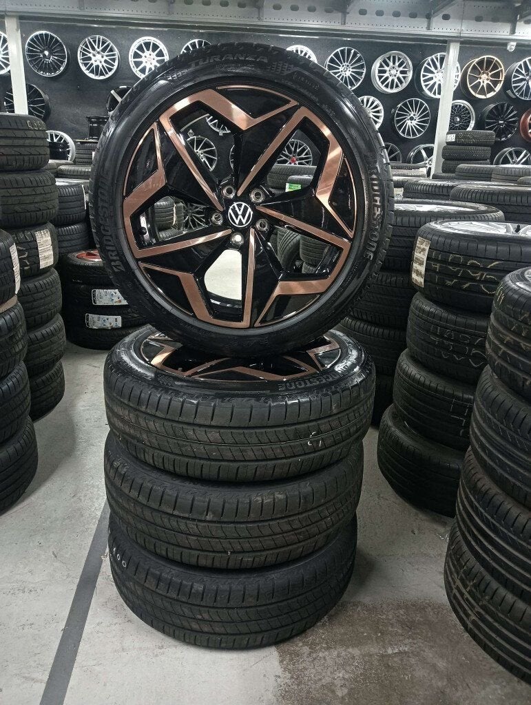 VW ID3 Andoya velgen 19"inch 5x112, Ophalen, Gebruikt, 19 inch, Banden en Velgen
