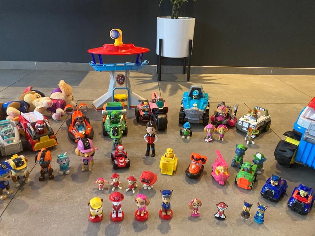 Grote set PAW PATROL, Verzamelen, Ophalen, Zo goed als nieuw