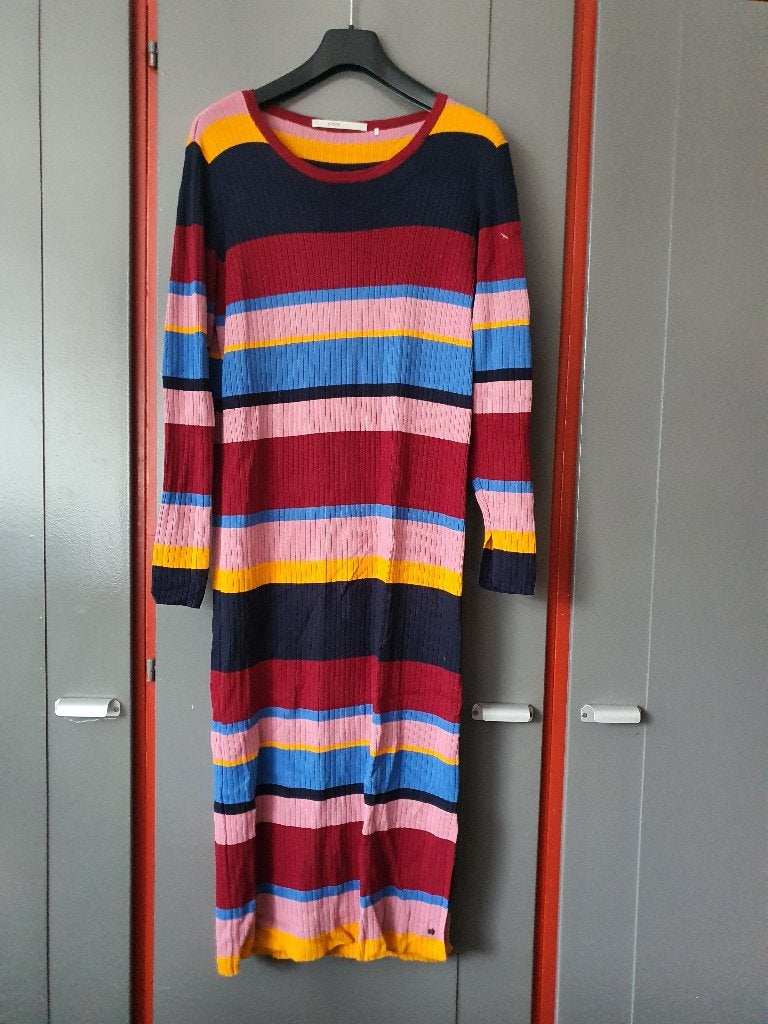 Steps lange gestreepte jurk maat L, Maat 38/40 (M), Blauw, Ophalen of Verzenden, Zo goed als nieuw