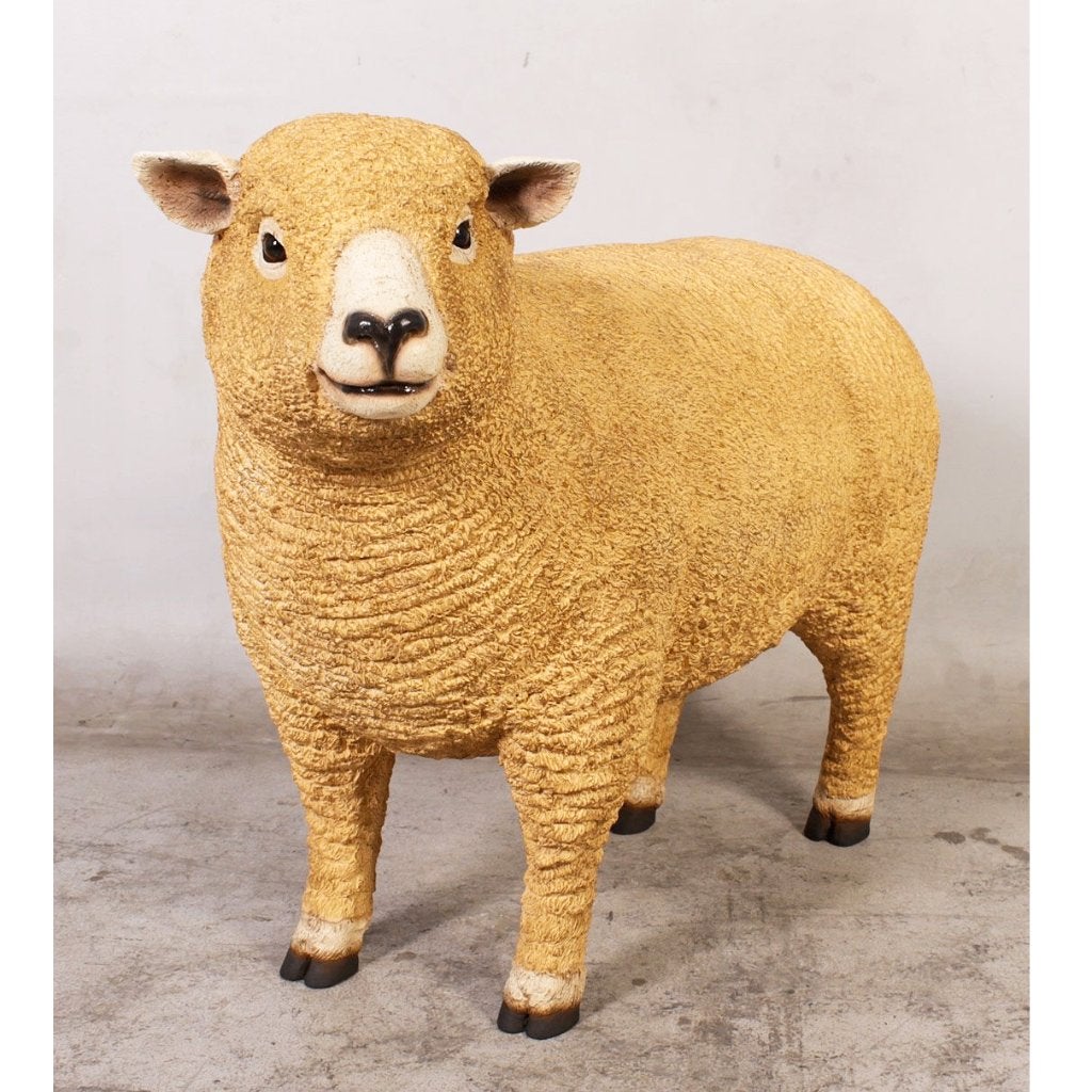 Ryeland Ewe beeld – Schaap Lengte 96 cm, Ophalen, Nieuw, Overige typen