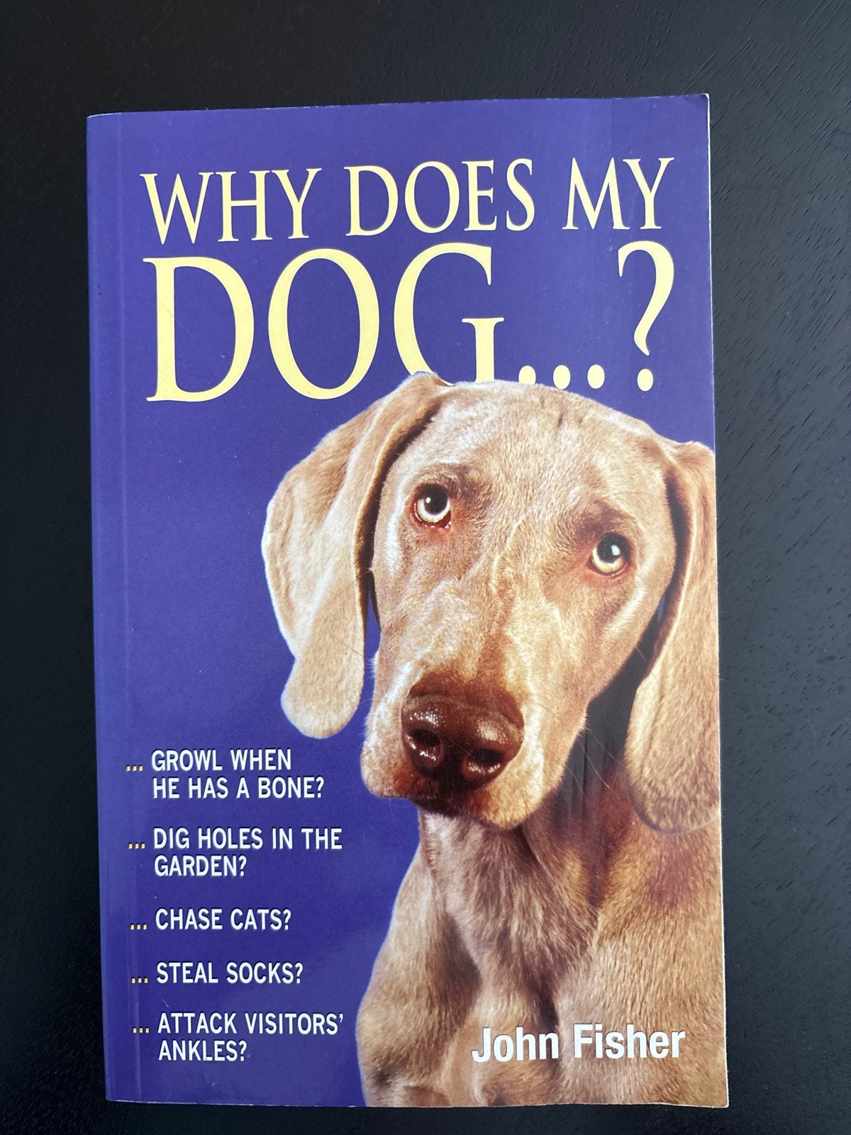 Waarom doet mijn hond...? Boek over hondengedrag, Boeken, Ophalen of Verzenden, Zo goed als nieuw, Honden