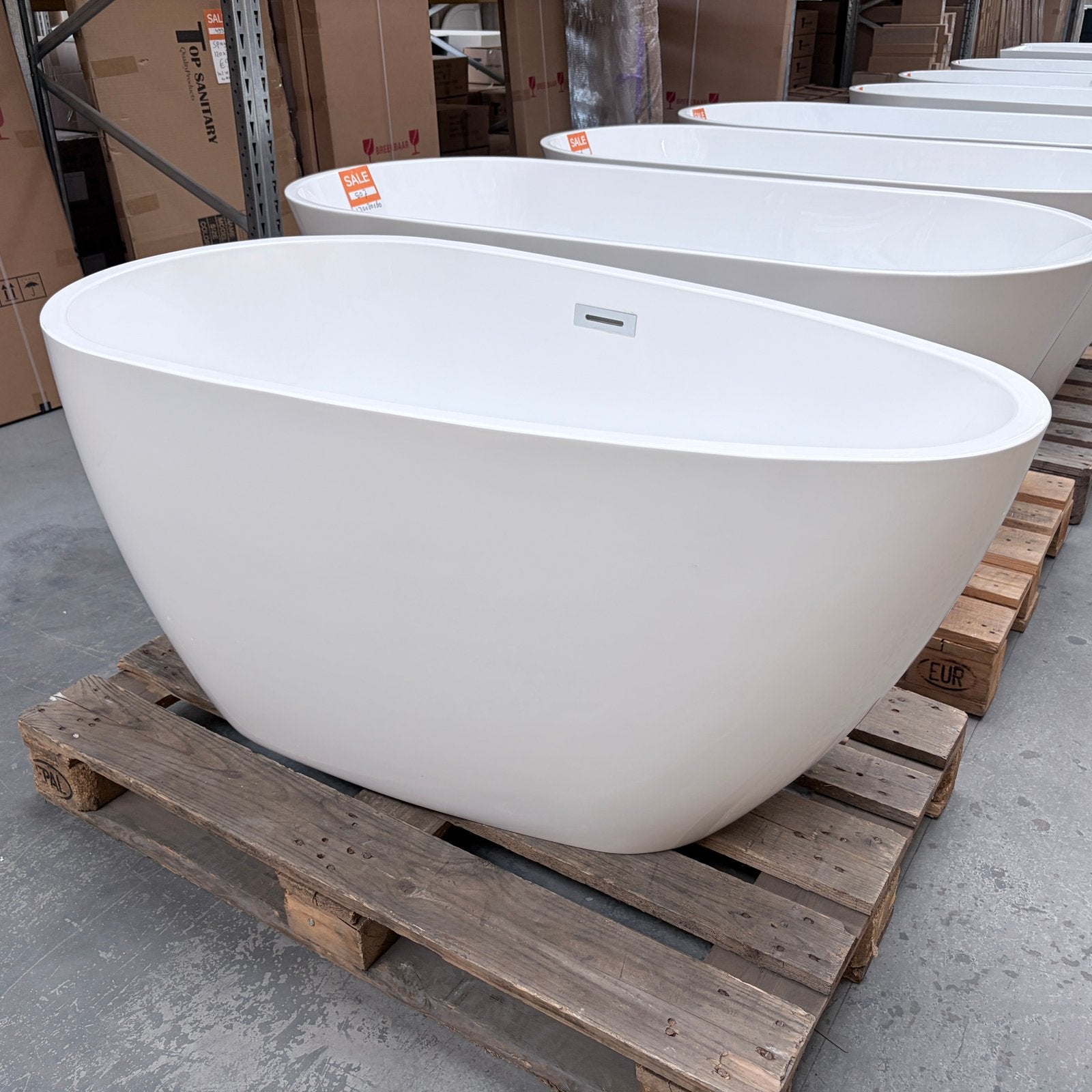 Compact klein ligbad voor badkamer 130x70x60 cm bad nr508, Ophalen of Verzenden, Nieuw