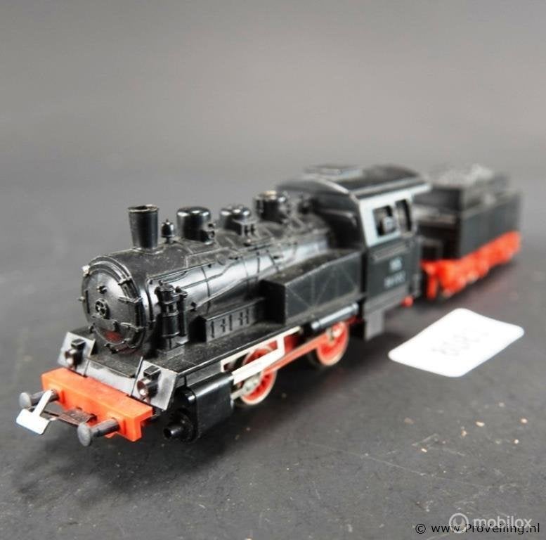 Online Veiling: Piko H0 stoomlocomotief (schaal 1:87) met..., Hobby en Vrije tijd, Gebruikt