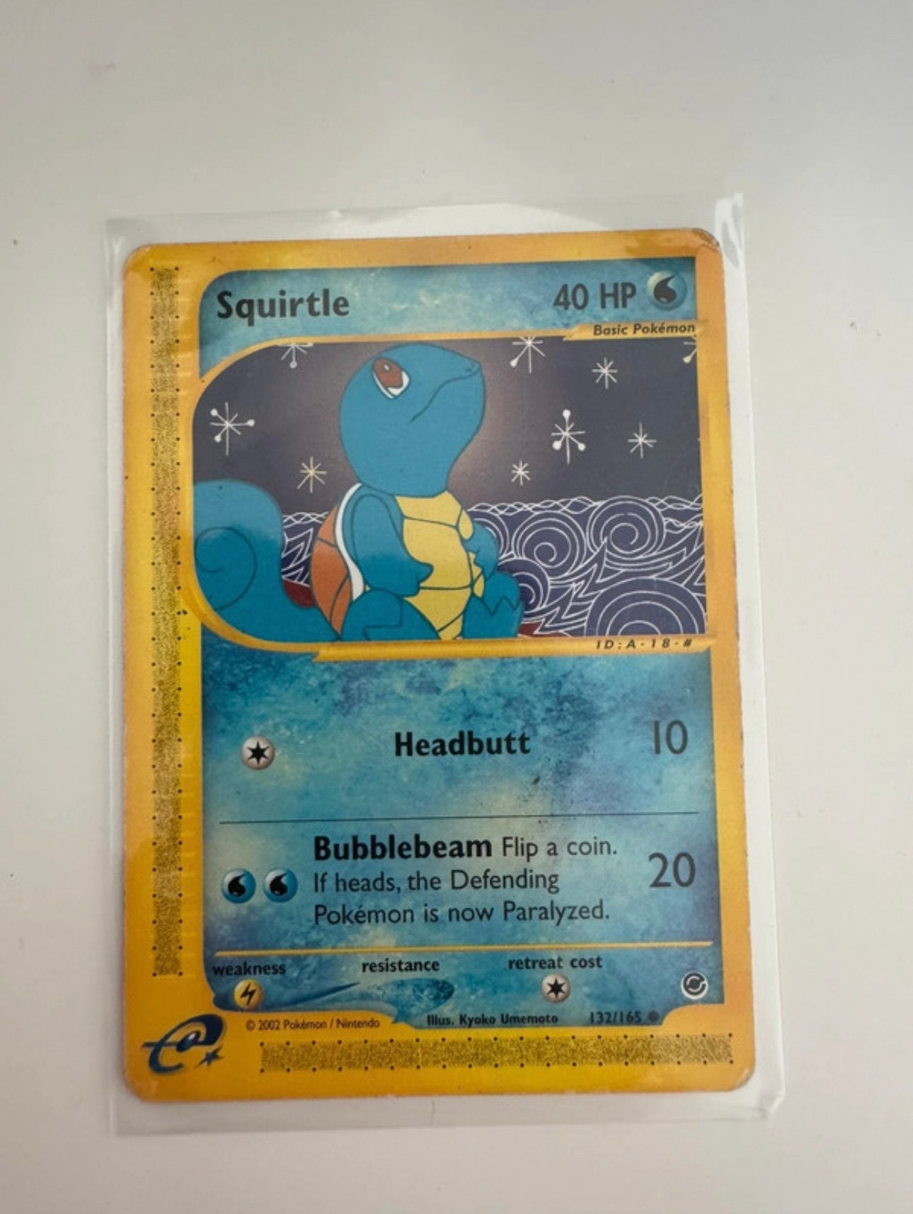 Squirtle 132/165 Expedition, Ophalen of Verzenden, Zo goed als nieuw