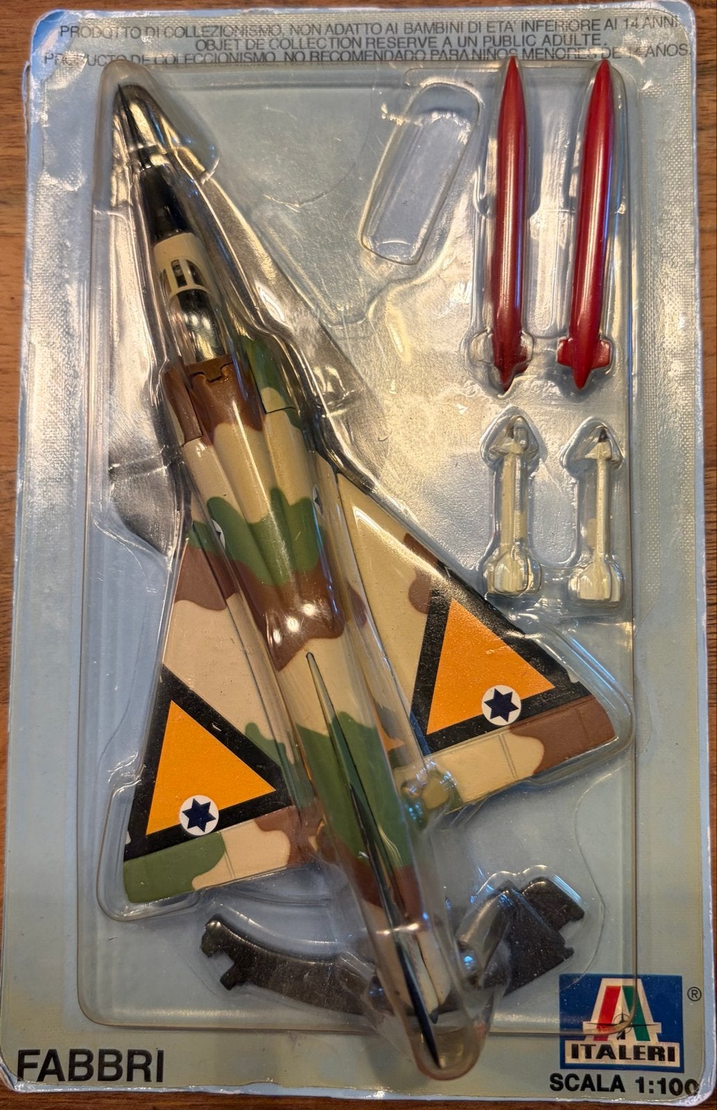 Fabbri Italeri Vliegtuigmodellen Schaal 1:100 (3 stuks), Ophalen, 1:144 tot 1:200, Italeri, Nieuw