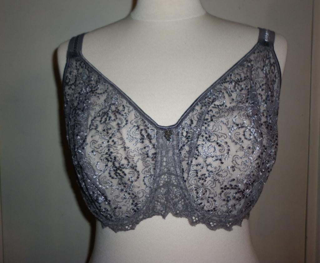 beugelBh maat 80G (full-cup) merk:  Empreinte, Verzenden, Grijs, BH
