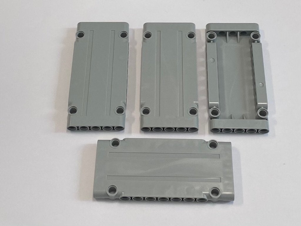 Partij 4x nieuwe brede Lego Technic panelen, diverse kleuren, Overige thema's, Lego, Nieuw, Ophalen of Verzenden