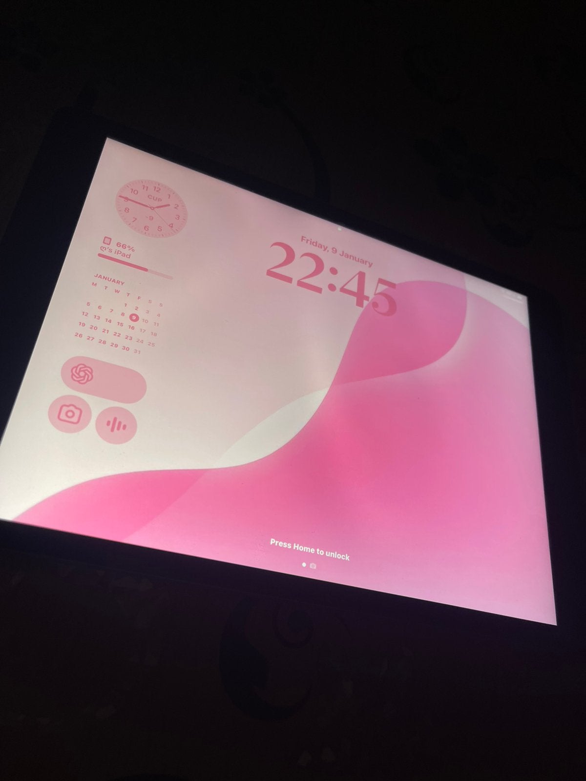 iPad 9e generatie, Gebruikt, Apple iPad, Zwart, 64 GB