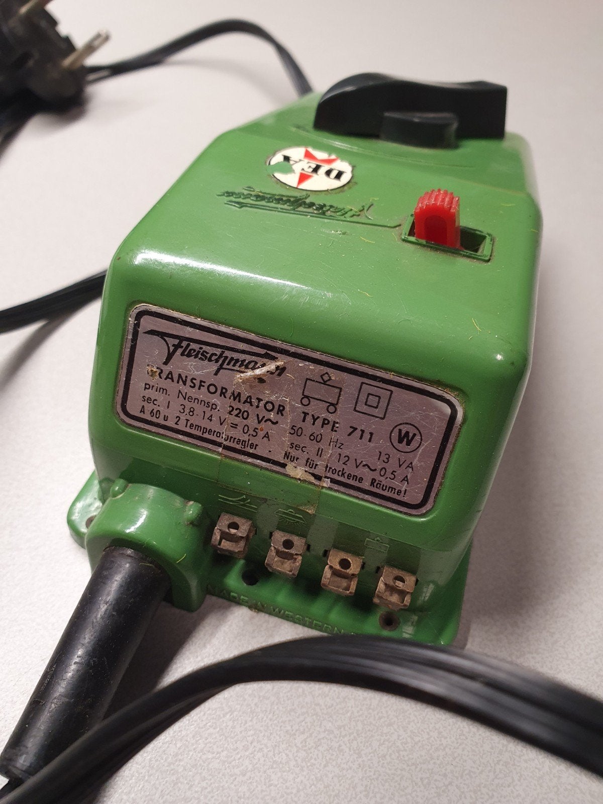 Fleischmann Transformator Type 711 - Getest en Werkend, Ophalen of Verzenden, Gebruikt