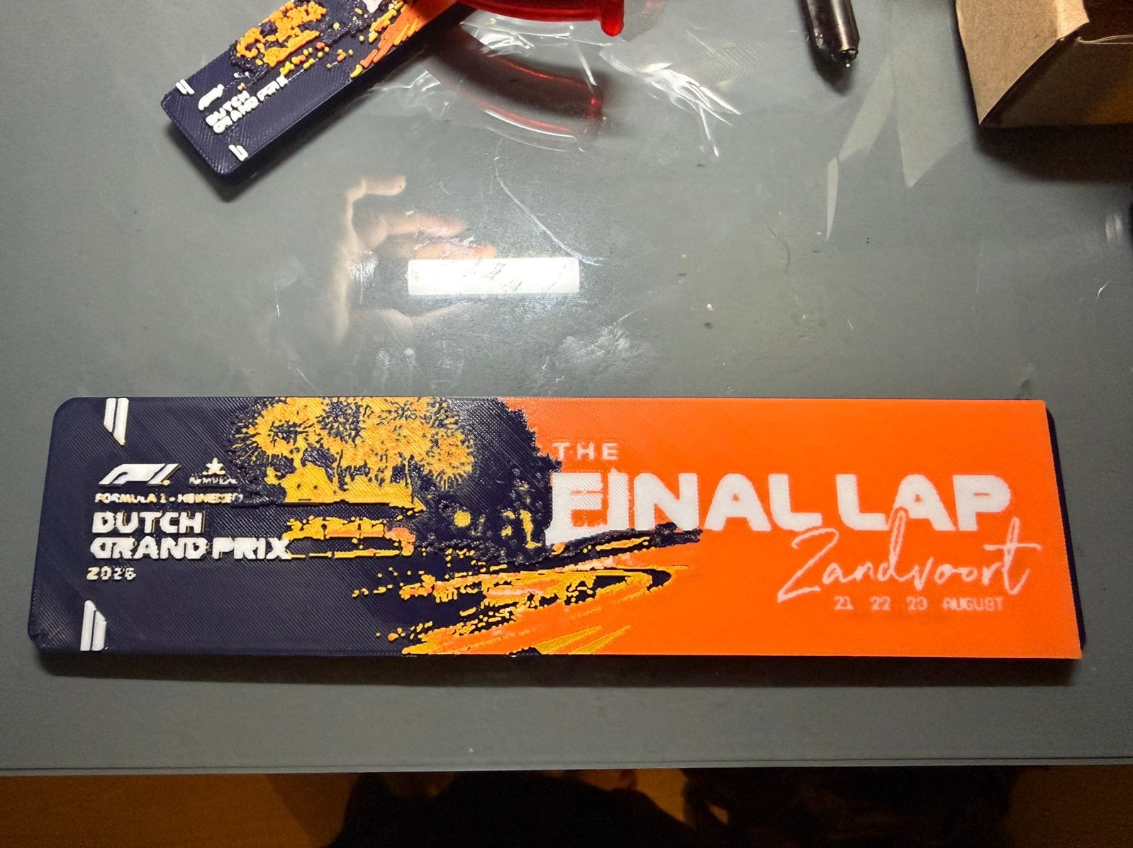 3d print lastlap f1 zandvoort, Overige merken, 1:50 of kleiner, Overige typen, Nieuw