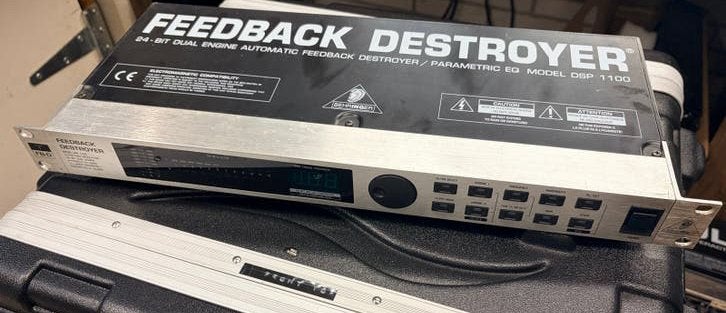 Behringer Feedback Destroyer DSP1100, Ophalen of Verzenden, Gebruikt