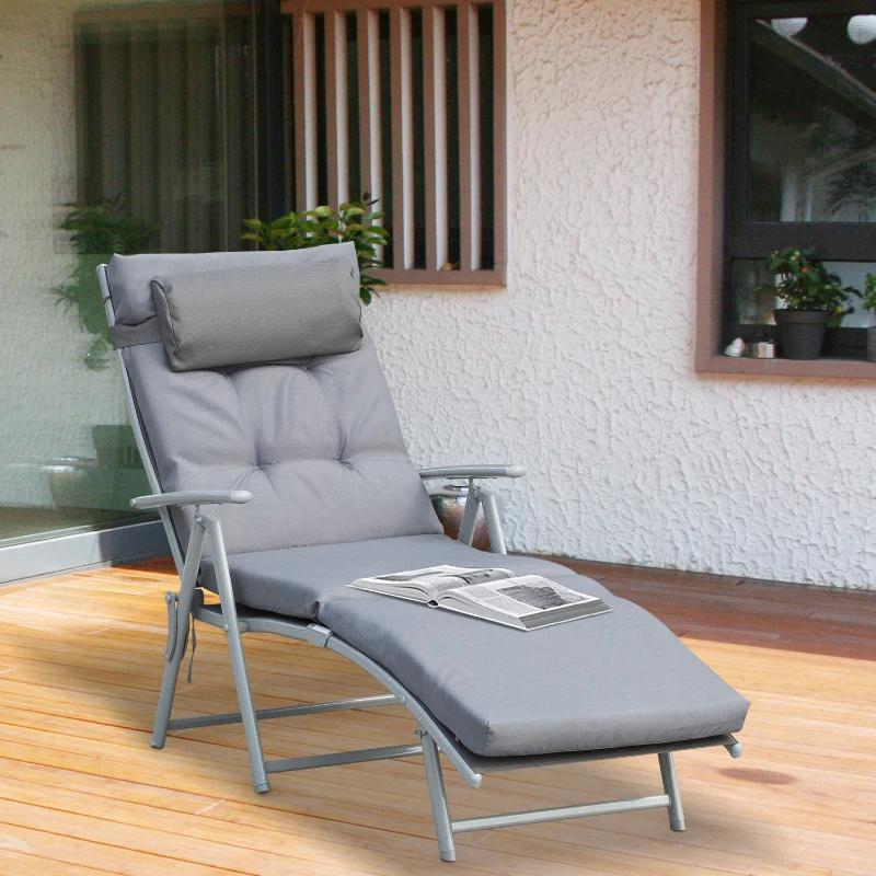 Ligbed nieuw in doos, Tuin en Terras, Ligbedden, Ophalen of Verzenden, Nieuw, Aluminium