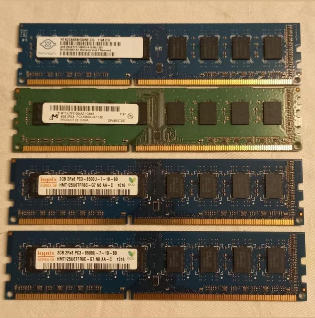 12GB DDR3 geheugen, Computers en Software, RAM geheugen, Gebruikt, DDR3, Ophalen of Verzenden, Desktop