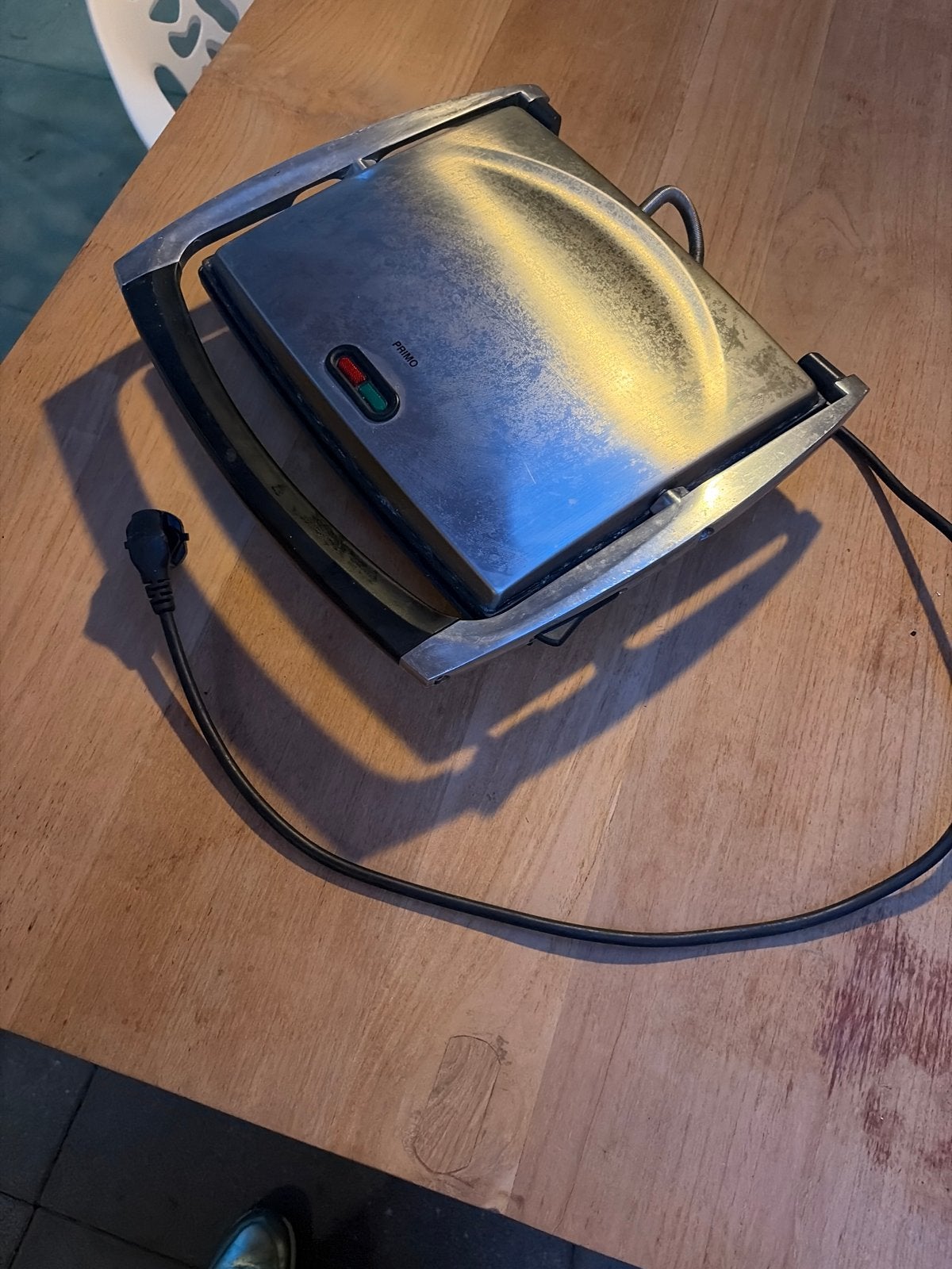 Primo Grill/Tosti-ijzer - Gebruikt, Ophalen of Verzenden, Gebruikt