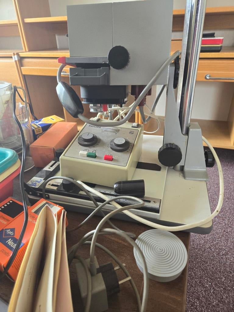 Philips Doka set met accessoires, Ophalen, Gebruikt, Complete dokaset
